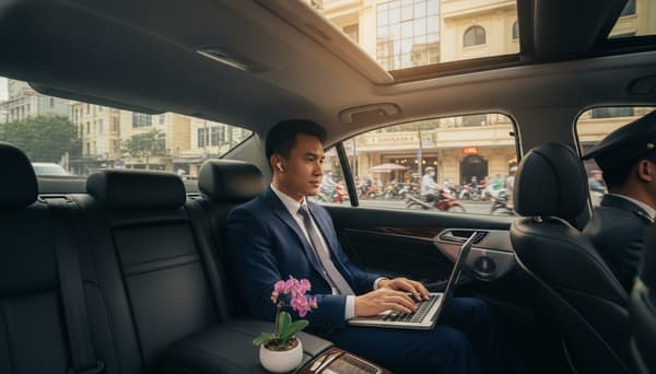 Executive Vietnam Car Rental with Driver: The 2026 Professional Guide