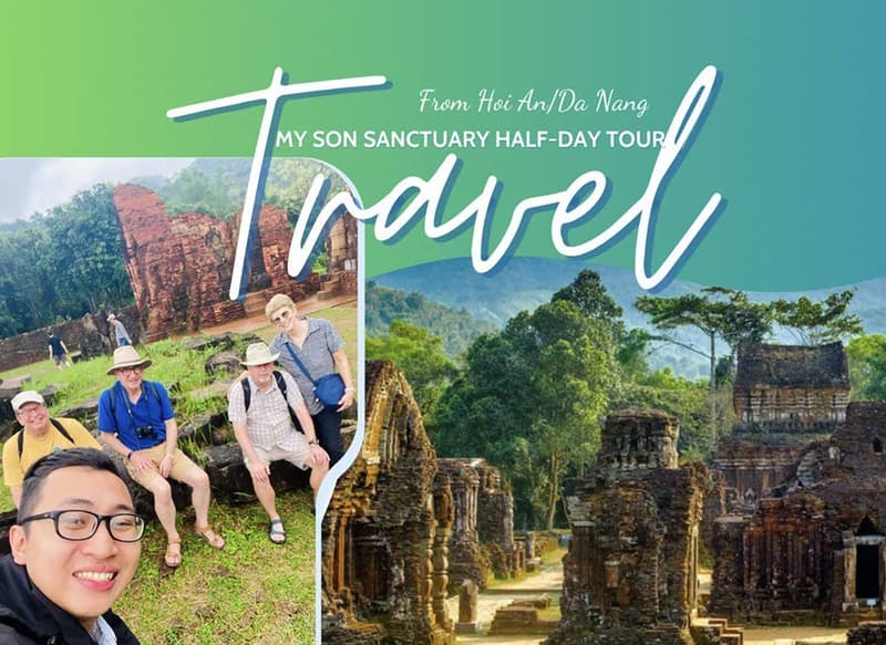My Son Morning or Afternoon Tour from Hoi An and Scenic Boat